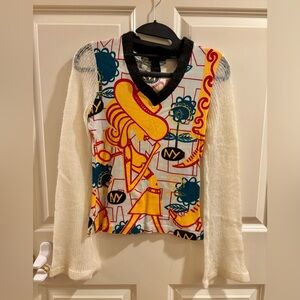 Vintage Custom Barcelona women’s long sleeve Tshirt - size S